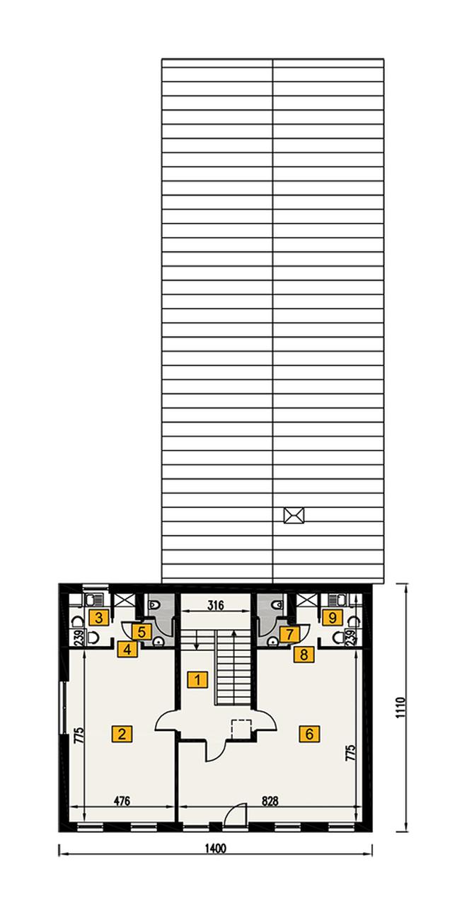 Budynek usługowy U34a