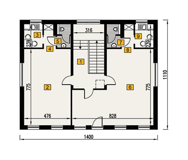 Budynek usługowy U34b