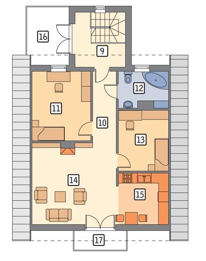 Budynek usługowy z częścią mieszkalną UC01c