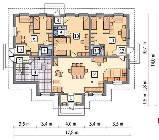 Budynek mieszkalny UC19a