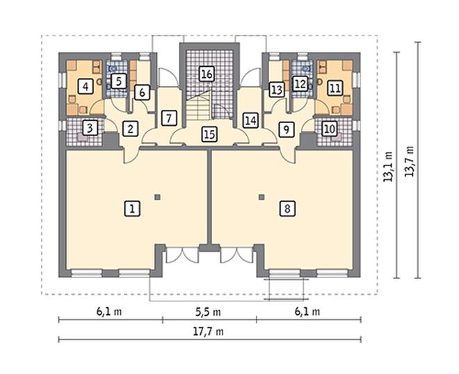 Budynek usługowy z częścią mieszkalną UC51