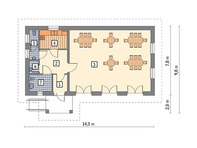 Budynek usługowy UC67e