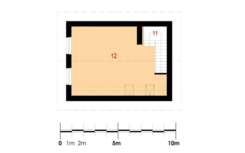 Garaż z częścią gospodarczą (Vehiculum I G2)