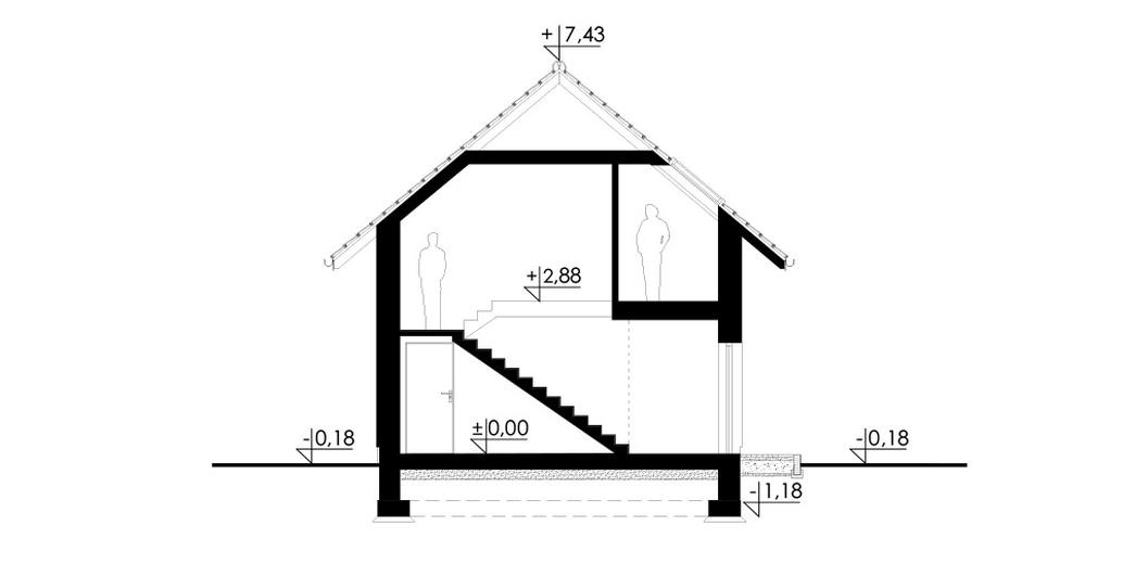 Garaż z częścią gospodarczą (Vehiculum I G2)