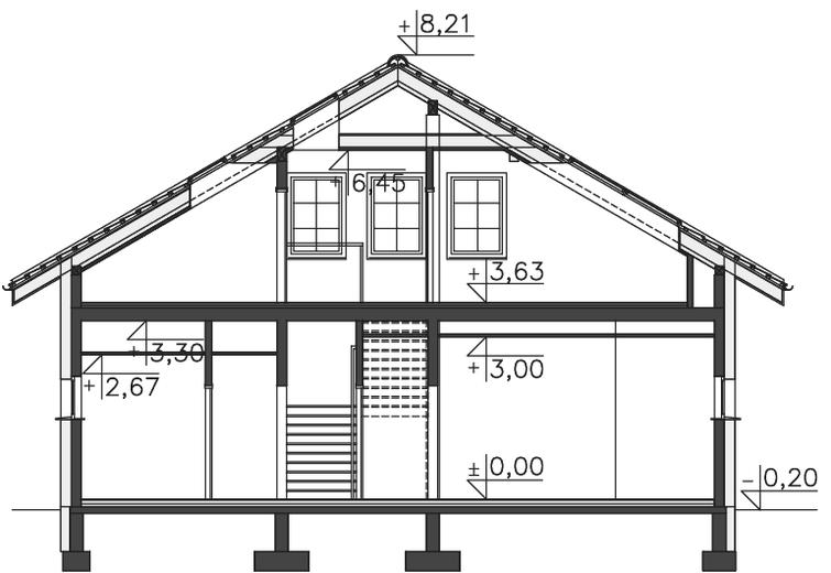 Budynek usługowy Orzeł