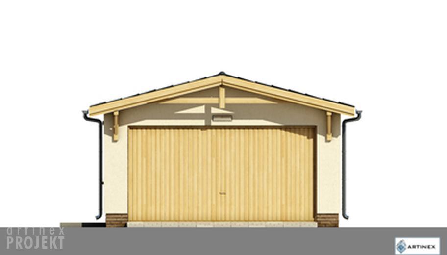 Garaż 2 G2 - wersja drewniana