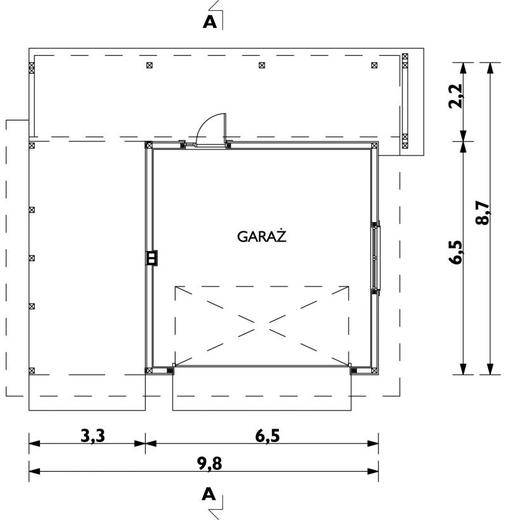 Garaż 36 (z wiatą)