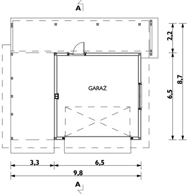 Garaż 36 (z wiatą)