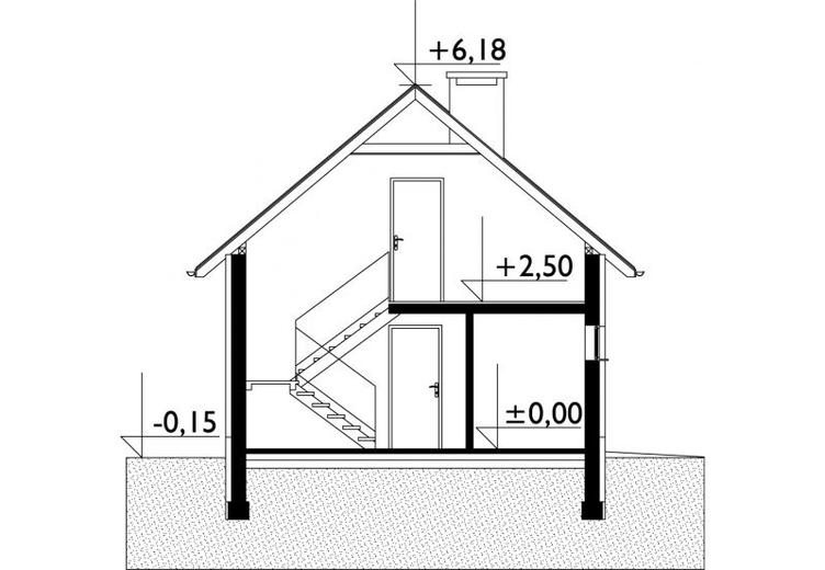 Garaż M6 (z częścią gospodarczą)