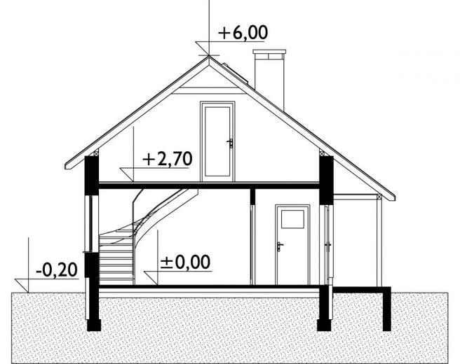 Garaż M7 (z częścią gospodarczą i poddaszem)
