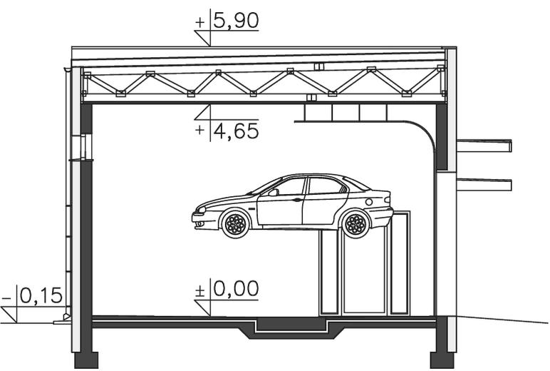 Budynek usługowy Austin