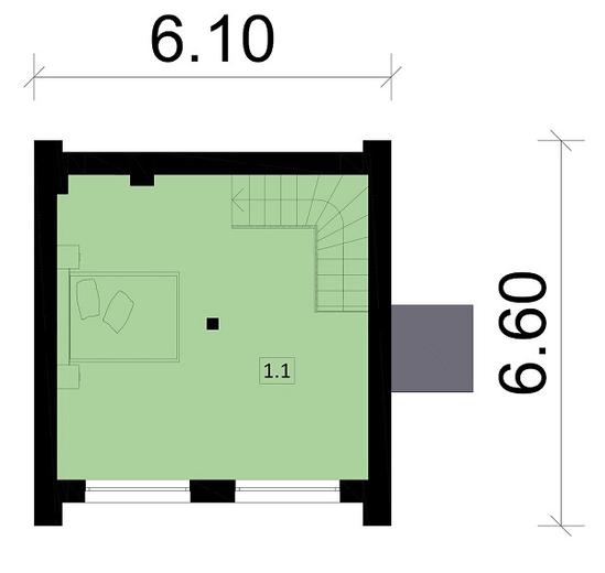 Projekt domu Ka152 war.1
