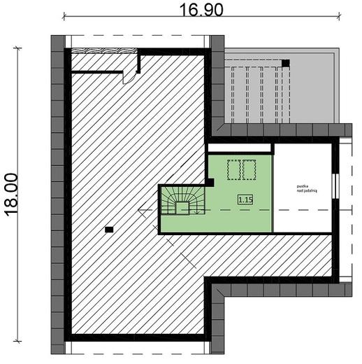 Projekt domu Ka27 war.3 Sz