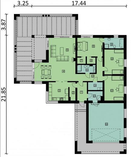 Projekt domu Ka29 Sz