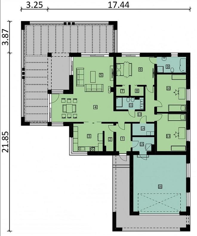 Projekt domu Ka29 Sz