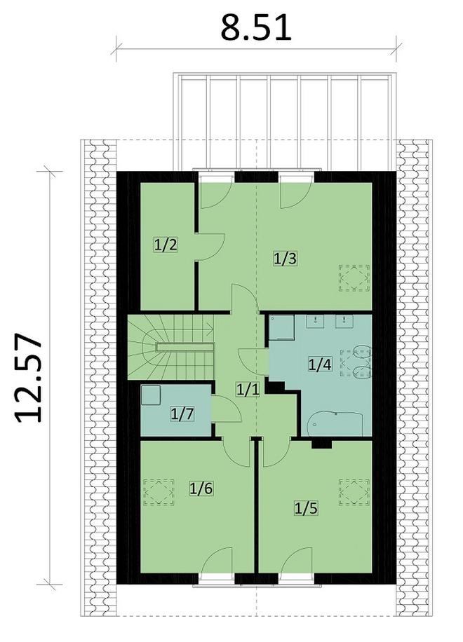 Projekt domu Ka33 Sz