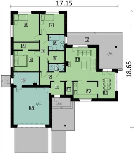 Projekt domu Ka40 Sz