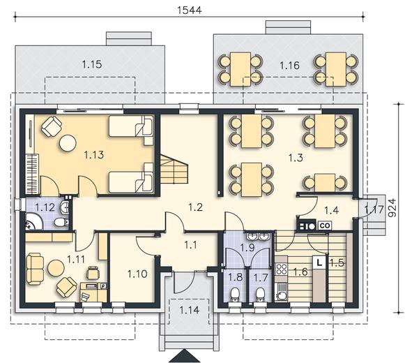 Budynek mieszkalny (agroturystyczny) Brzoza