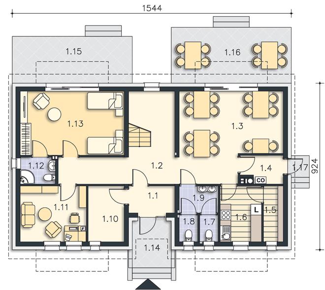 Budynek mieszkalny (agroturystyczny) Brzoza