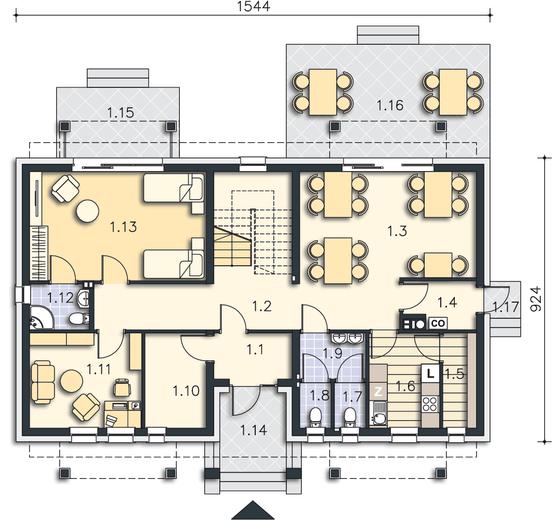 Budynek mieszkalny (agroturystyczny) Brzoza 2