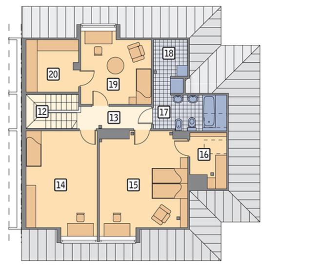 Po sąsiedzku - wariant I (bliźniak)