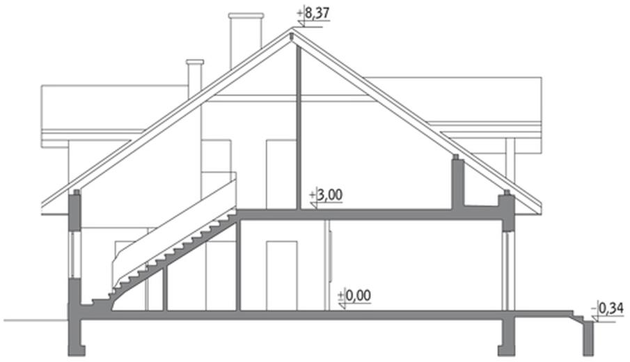 Szczupły - wariant I (bliźniak)