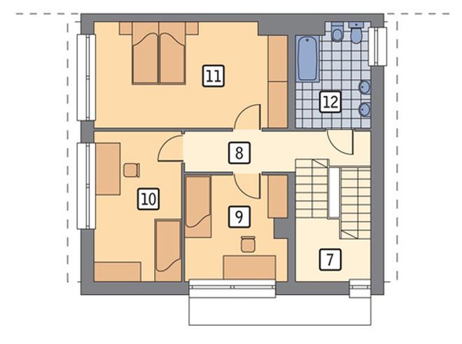 Uniwersalny (bliźniak, podpiwniczony)