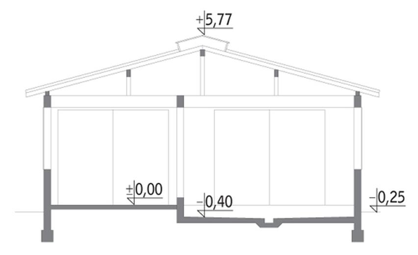 Obora dla 28 sztuk bydła mięsnego BO03