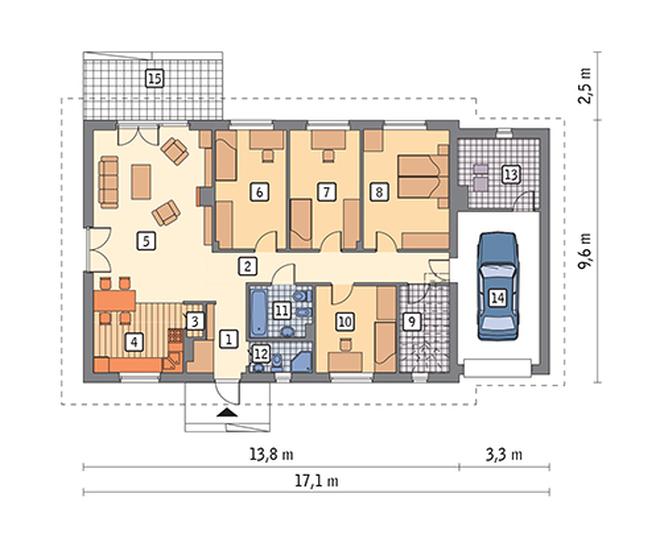 Kształtny - wariant I