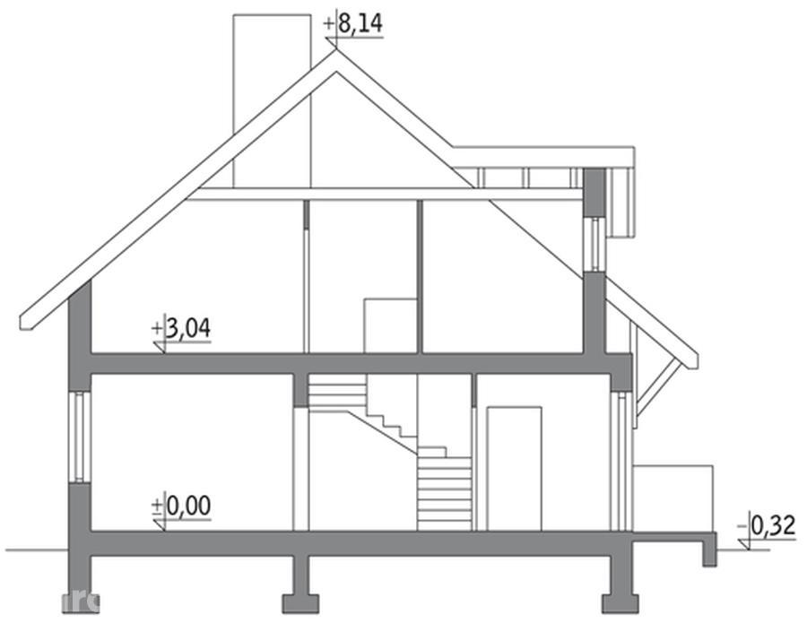 Dom za rogiem - wariant I
