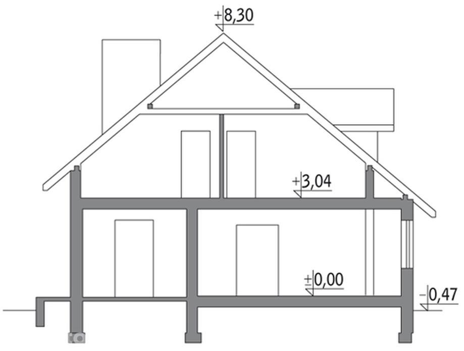 Dom za rogiem - wariant II