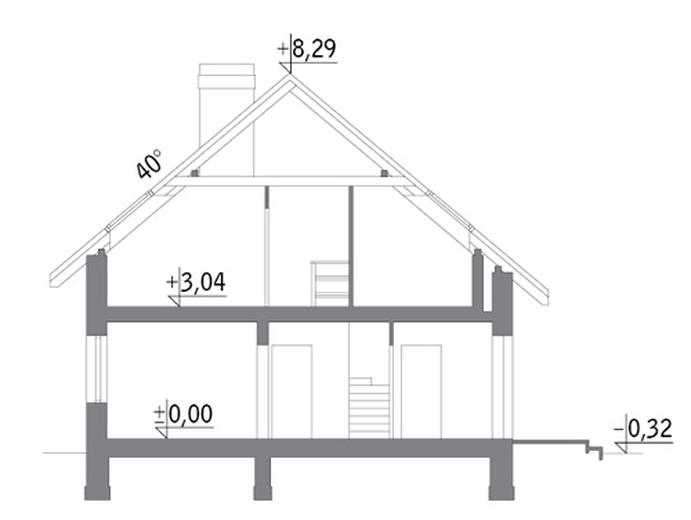 Dom za rogiem - wariant V