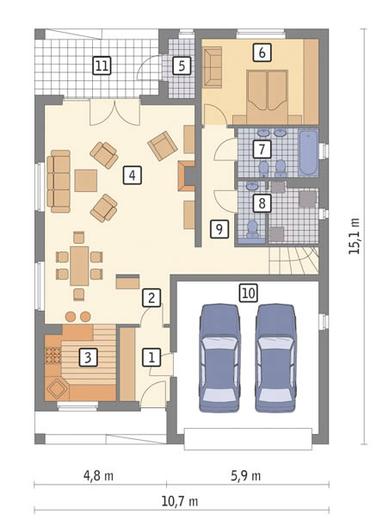 Delikatny - wariant II