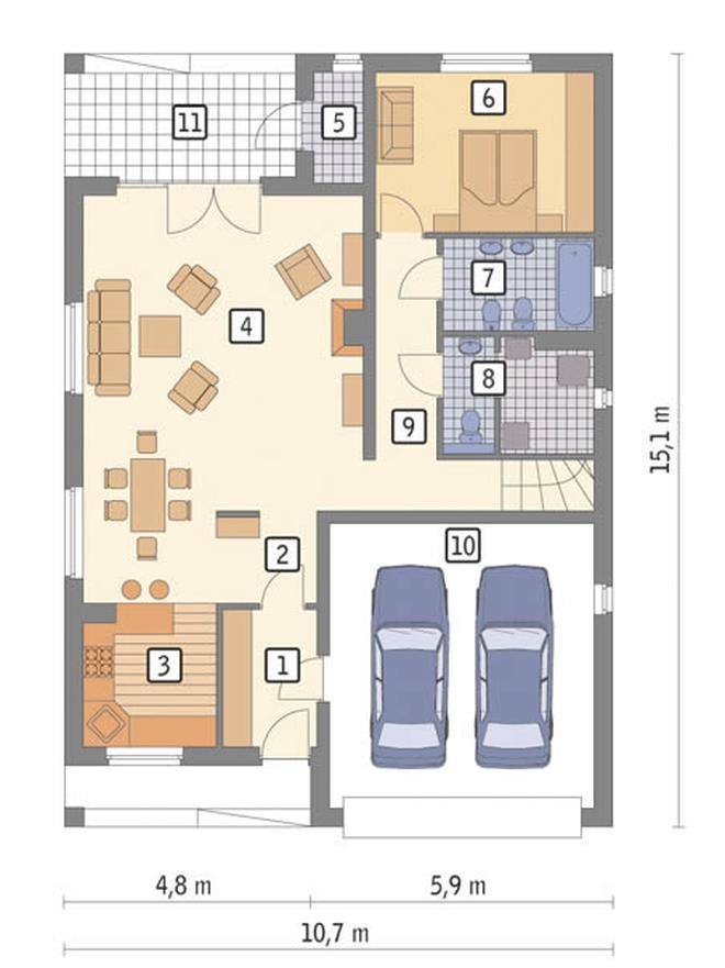 Delikatny - wariant II