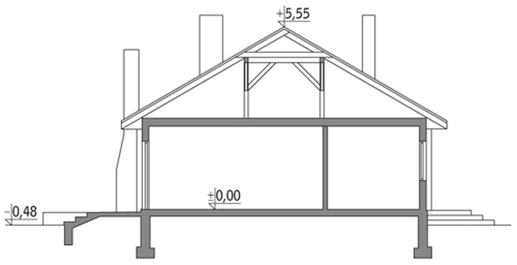 Pod modrzewiem (letniskowy, drewniany)