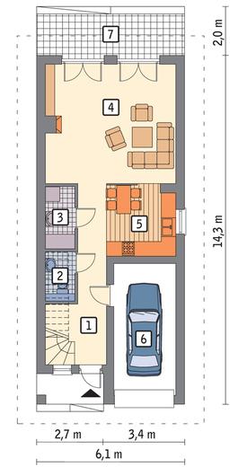 Szczupły - wariant II