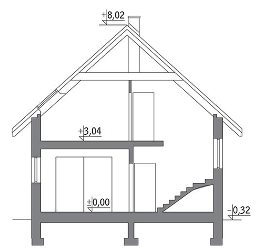Dom na rozstaju - wariant I