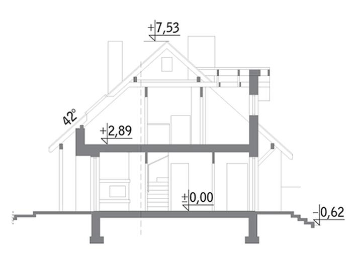 Dom na rozstaju - wariant III
