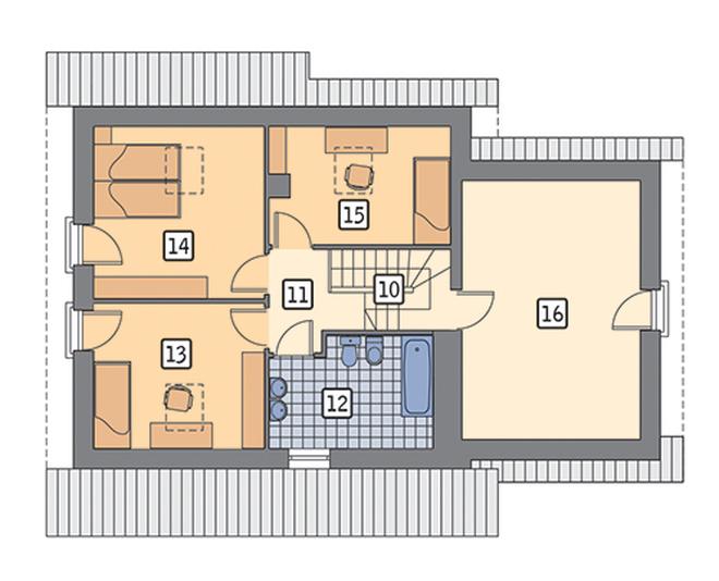 Dom na rozstaju - wariant III