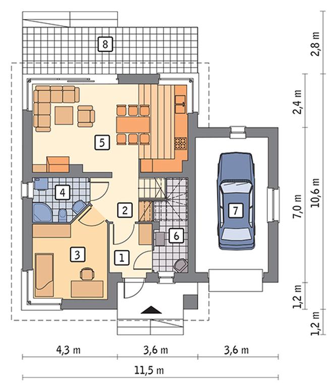 Gładki - wariant III