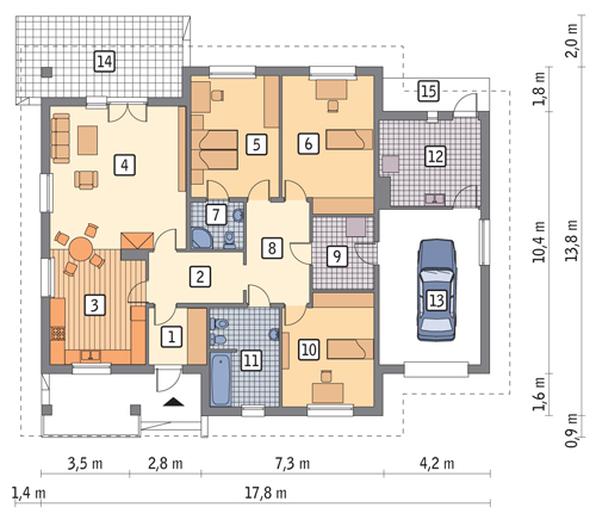 Dom z historią - wariant I