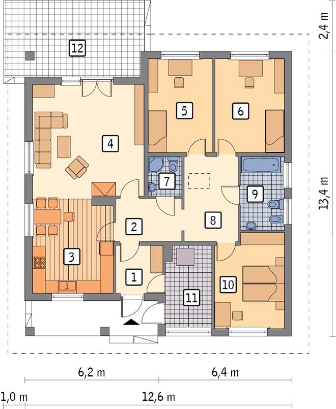 Dom z historią - wariant II