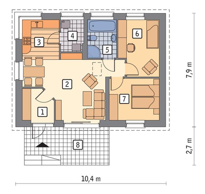 Filigranowy - wariant IV
