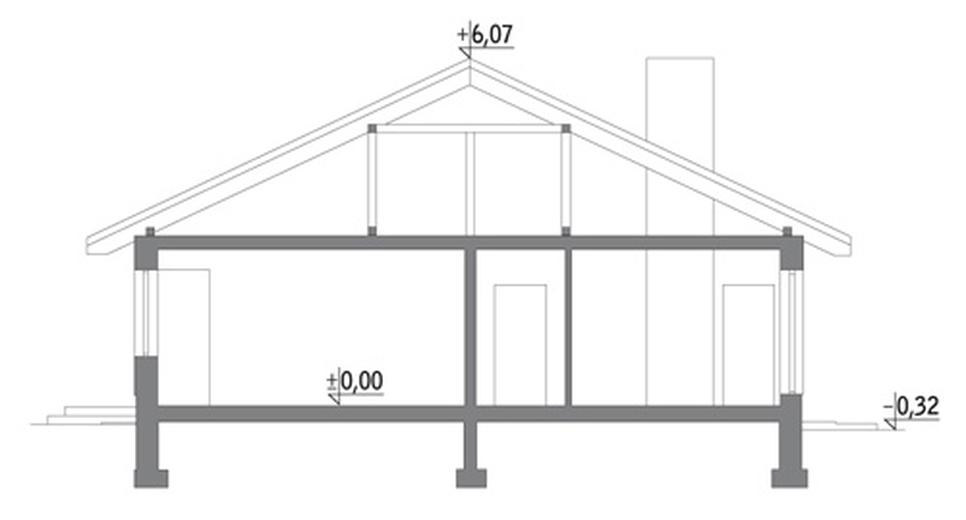 Dom w pobliżu - wariant I