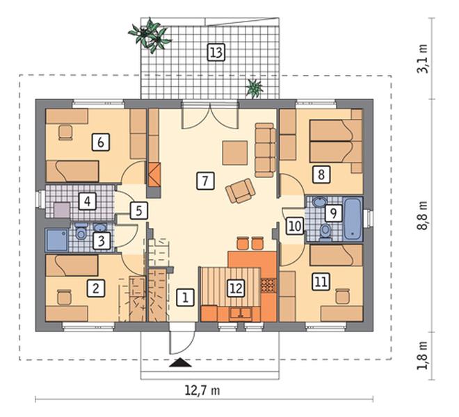 Lubiany - wariant III