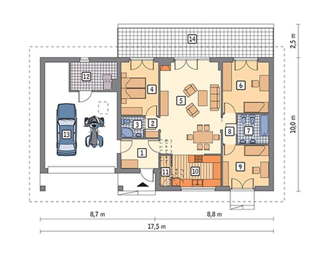 Lubiany - wariant IV