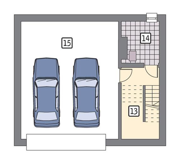 Łączący (podpiwniczony)