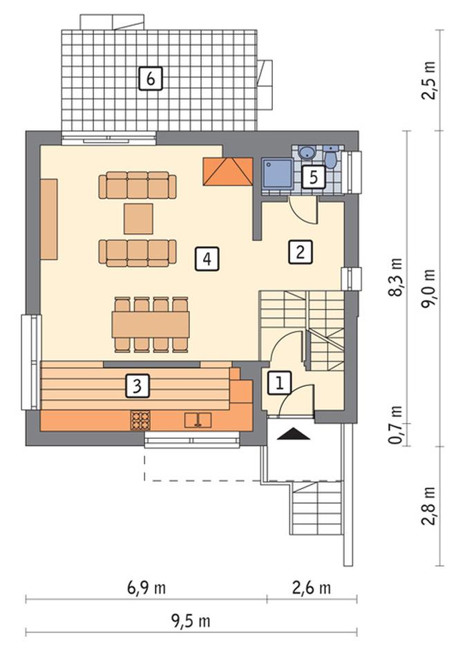 Uniwersalny (podpiwniczony)