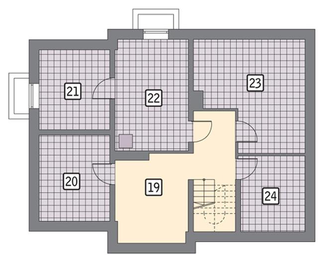 Biały bez - wariant I (podpiwniczony)