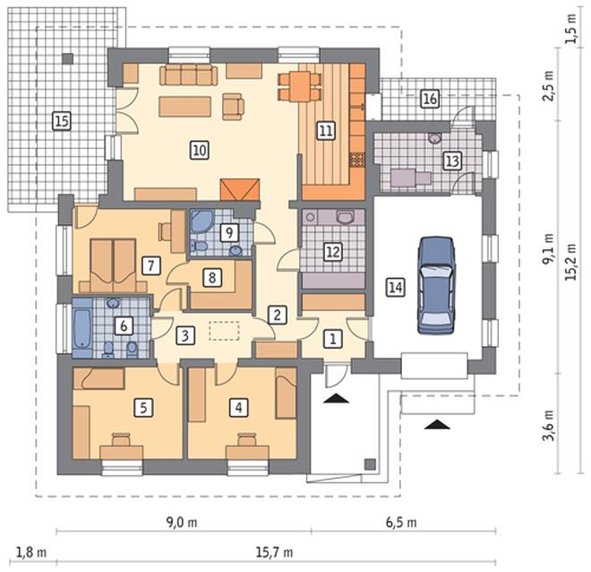 Dom na zawsze - wariant I